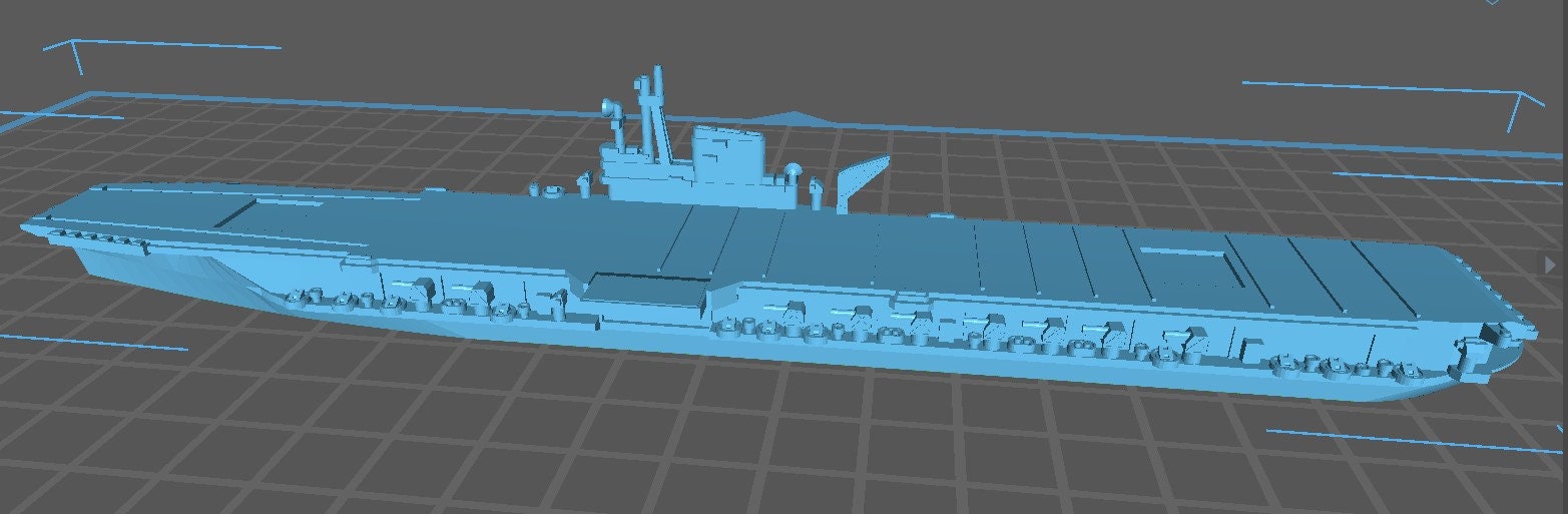 USS Midway - United States - USN - Wargaming - Axis & Allies - Naval Miniature - Tabletop Games - Warships - C.O.B.