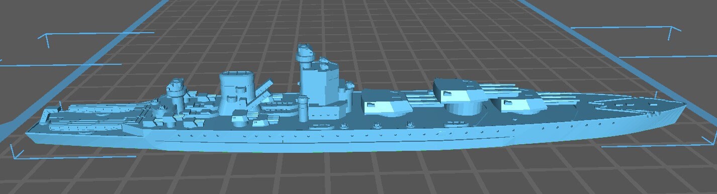 Project 21 KB-4 Design - Soviet Navy - Wargaming - Axis & Allies - Naval Miniature - Warships - C.O.B.