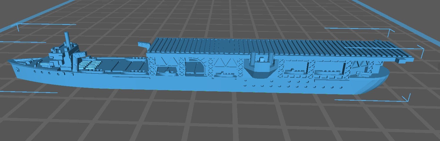 USS Langley AV-3 - United States - USN - Wargaming - Axis & Allies - Naval Miniature - Tabletop Games - Warships - C.O.B.