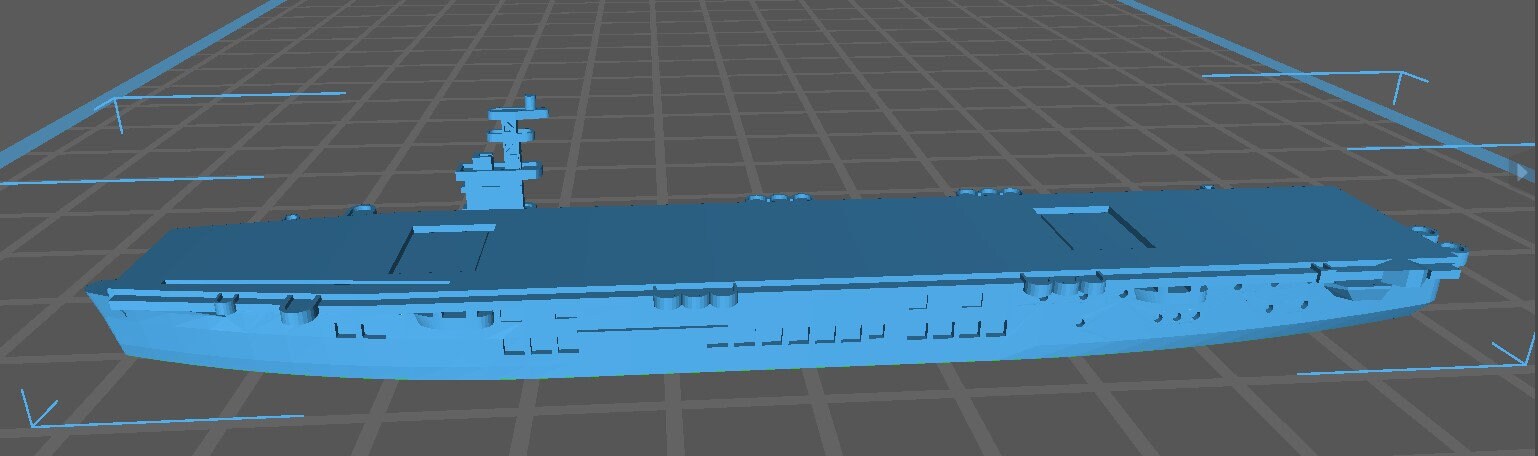 USS Sagamon - United States - USN - Wargaming - Axis & Allies - Naval Miniature - Tabletop Games - Warships - C.O.B.