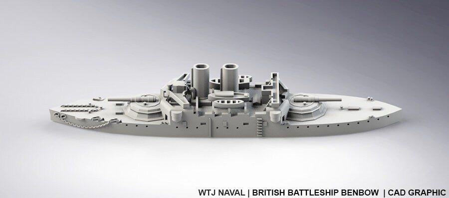Benbow - UK Royal Navy - Pre Dreadnought Era - Wargaming - Axis and Allies - Naval Miniature - Warships