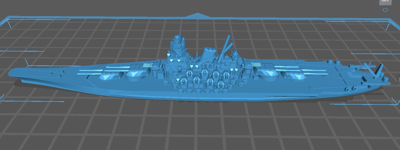 Battleship - A-150 - IJN - Wargaming - Axis and Allies - Naval Miniature - Warships