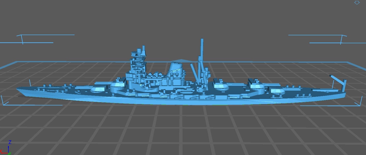 Battlecruiser - Amagi - IJN - Wargaming - Axis and Allies - Naval Miniature - Warships