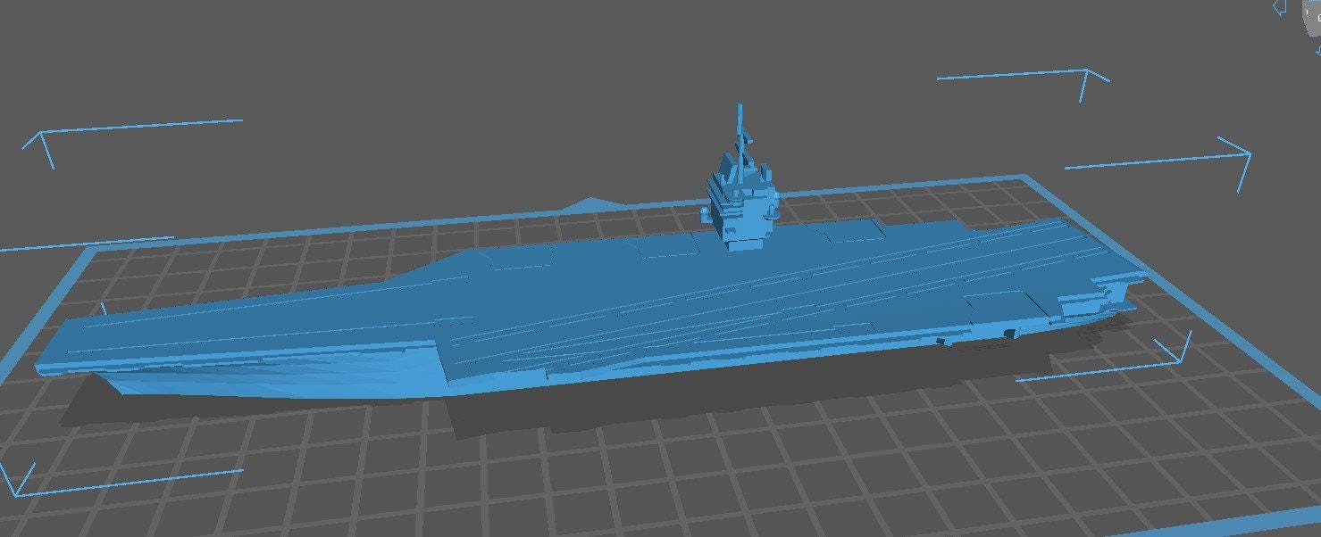 Carrier - Enterprise - Post War - US Navy - Wargaming - Axis and Allies - Naval Miniature - Warships