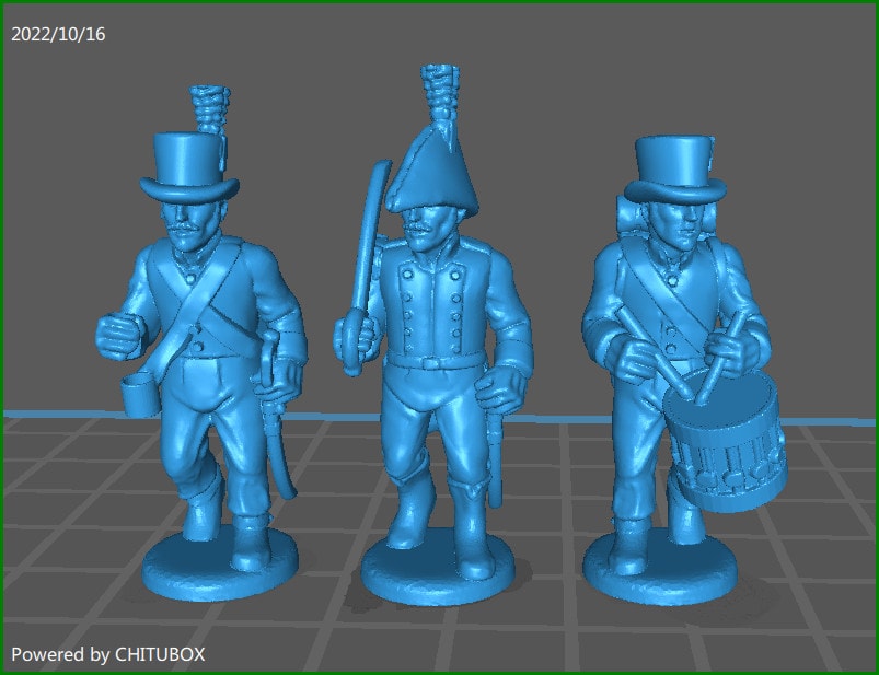 Spanish Militia 1808-1812 btg with trousers - 9 Minis - 28mm Miniatures