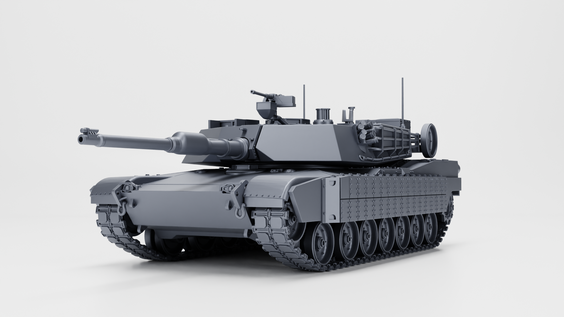 Abrams M1A2 - US Army -  wargame3d - 28mm Scale