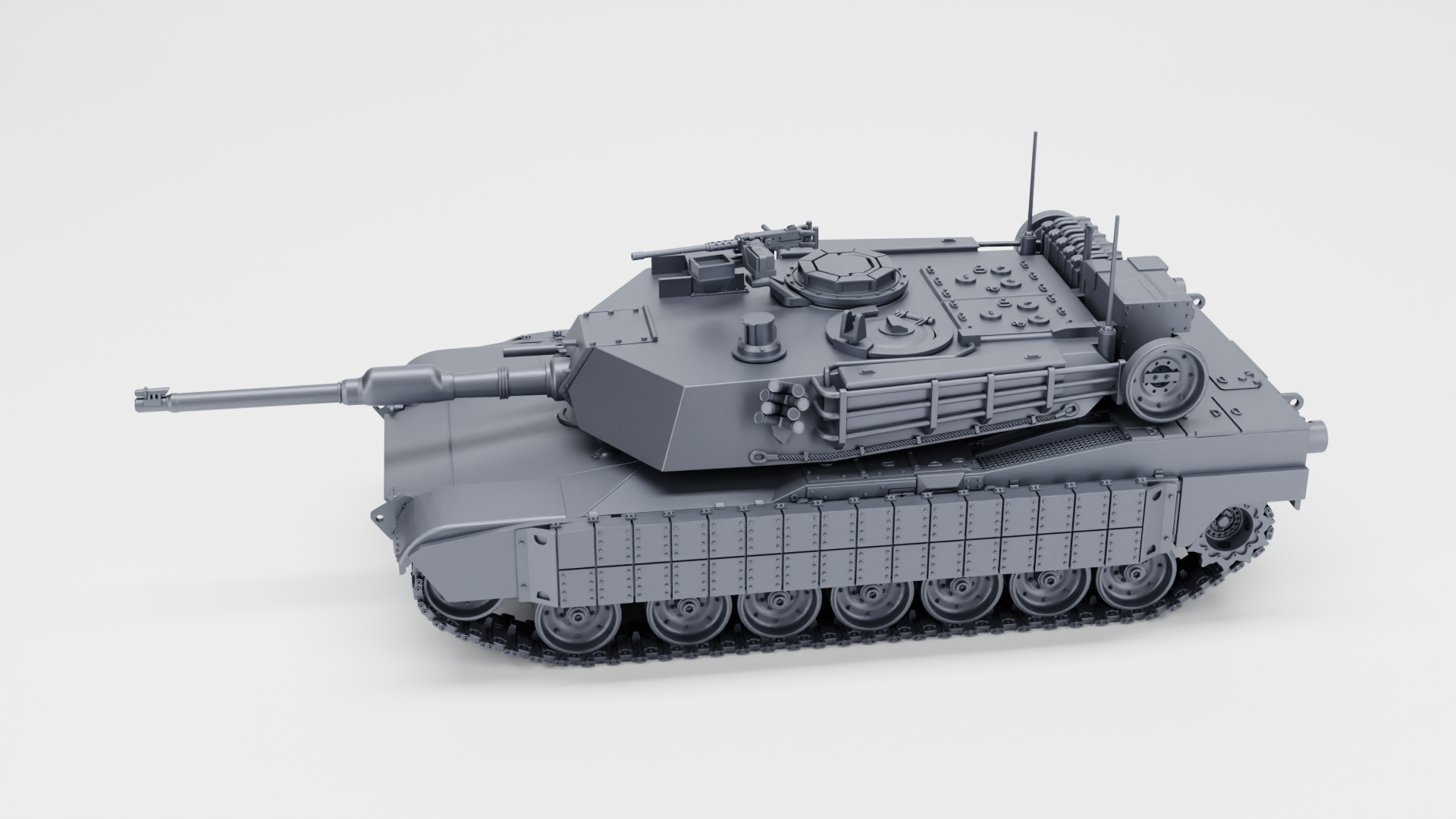 Abrams M1A2 - US Army -  wargame3d - 28mm Scale