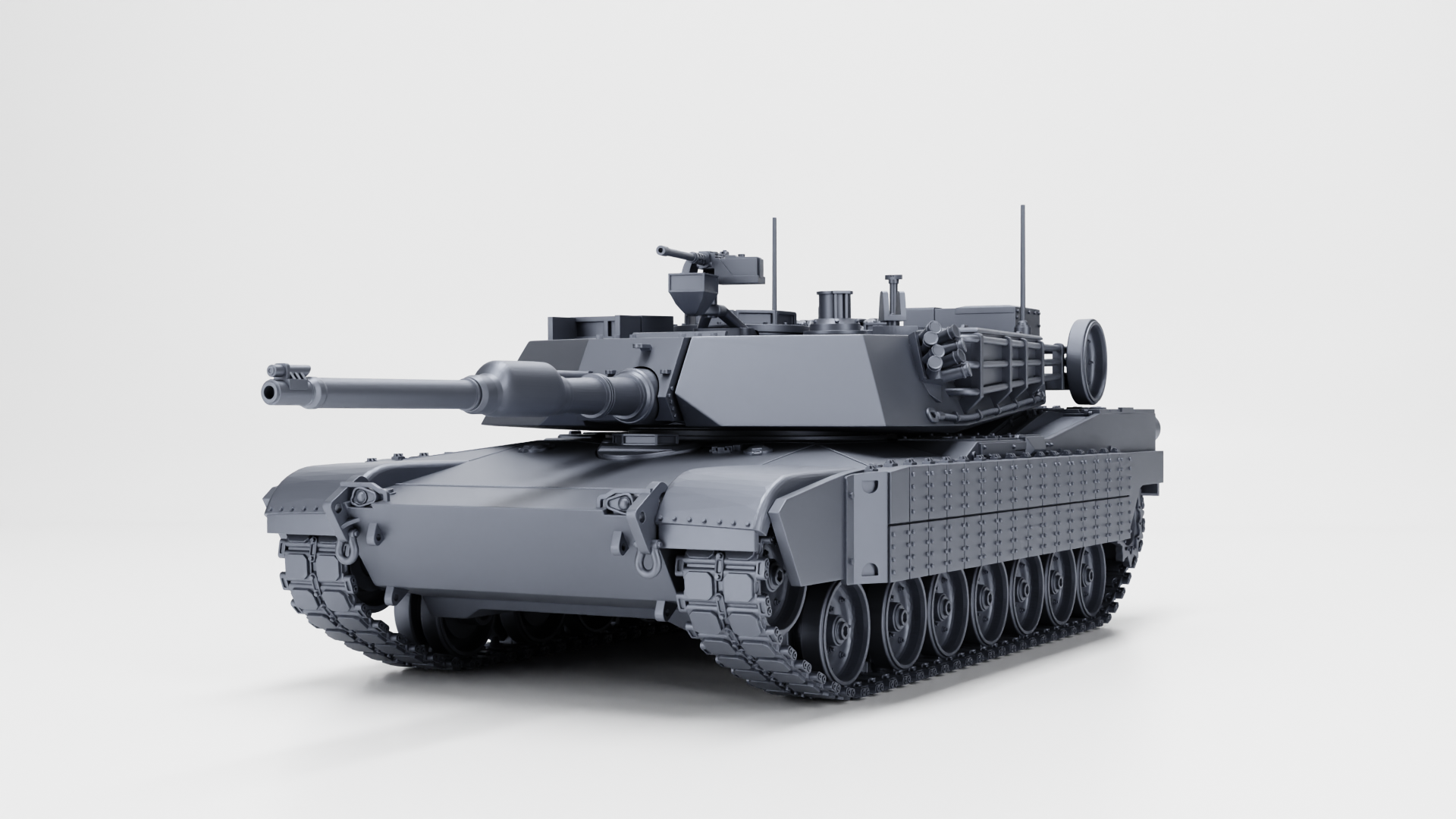 Abrams M1A2 - US Army -  wargame3d - 28mm Scale