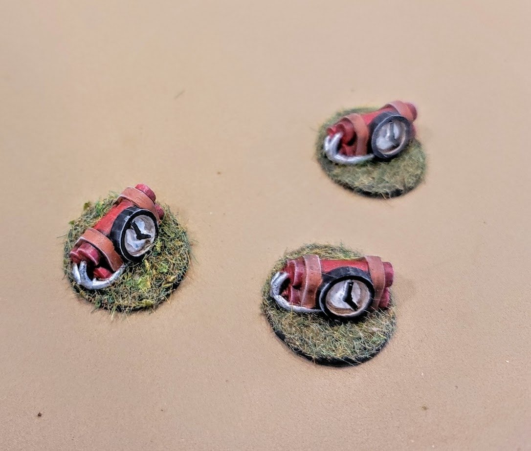 Partisan Hidden Bomb Tokens - War Games And Dioramas -  28 mm - Bolt Action