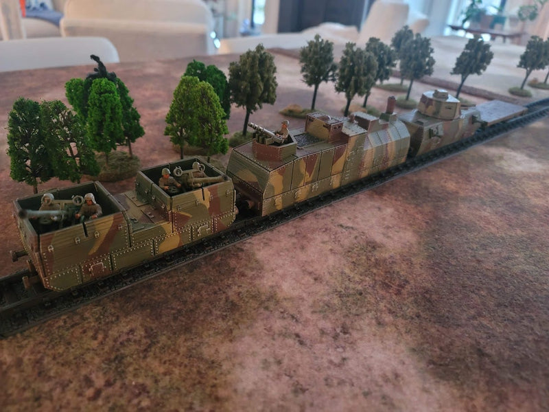 Soviet OB-3 Train Package - Resin 28mm Miniatures - Bolt Action - Deweycat