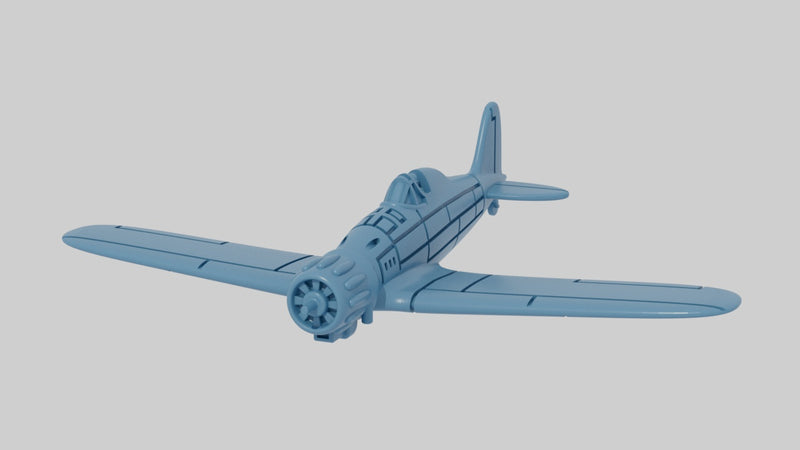 Macchi C.200 Saetta - Aircraft of Varsity Operation - 1/200 Scale - wargame3d