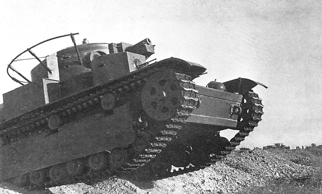 Medium tank T-28А - wargame3d- 28mm Scale - Russian Army - Bolt Action