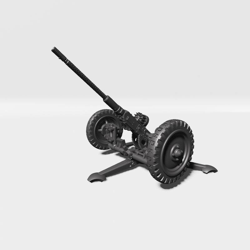 AA gun Bofors 20mm (Lvakan m40) - Other Nations Fighting Vehicles - 28mm Scale -  wargame3d