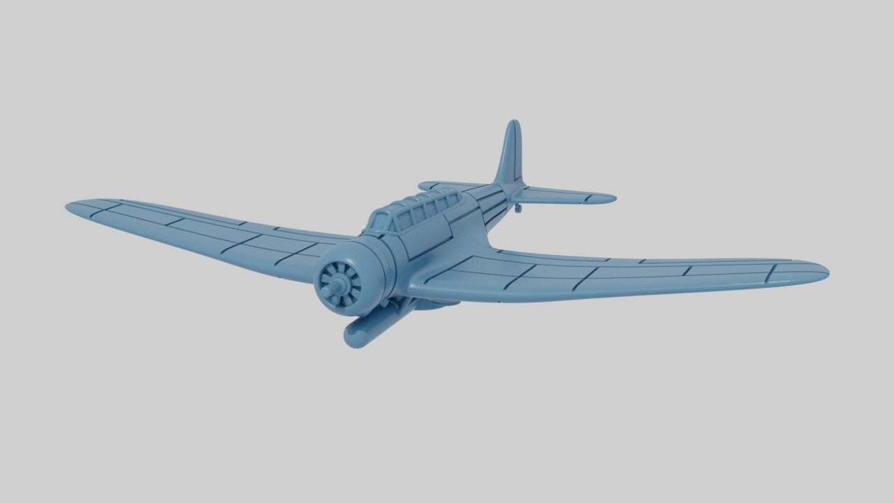 Nakajima B5N - Kate - Battle Planes of WWII - 1/200 Scale - wargame3d