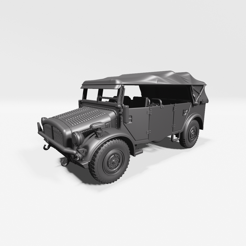 Horch 108 Type 40 (Heavy car) - WWII - German Army -  wargame3d - 28mm Scale