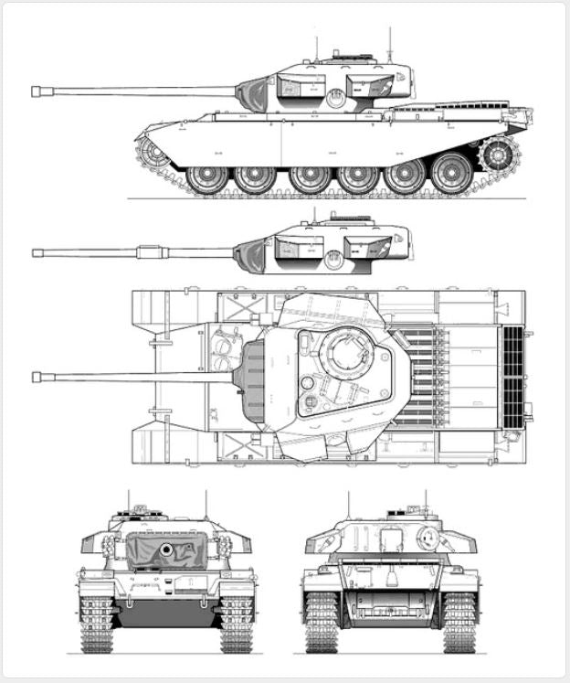 Centurion Tank Mk.3 - 28mm Scale - Bolt Action - wargame3d