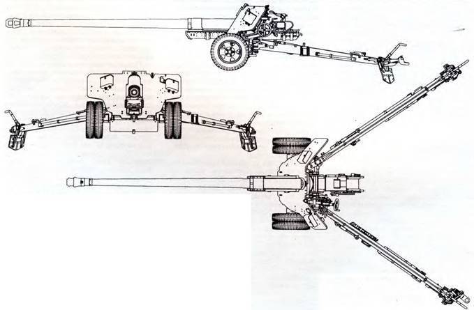 BS-3 100mm Anti-Tank Gun - Russian Army -  wargame3d- 28mm Scale