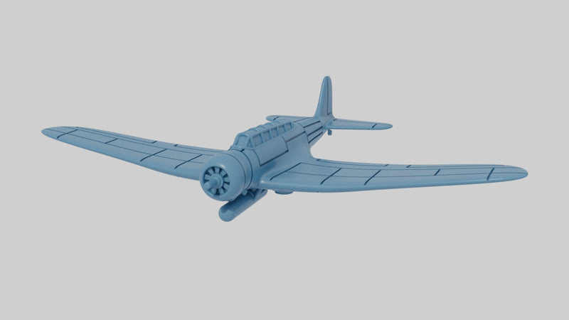 Nakajima B5N - Kate - Aircraft of Varsity Operation - 1/200 Scale - wargame3d