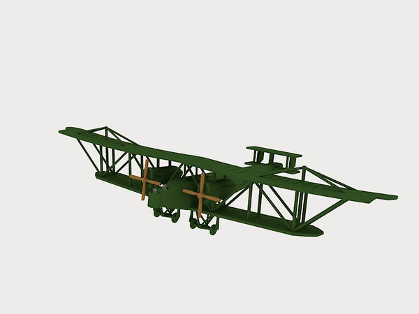 Handley Page O-400 - WWI Bomber Planes - 1/144 Scale - wargame3d