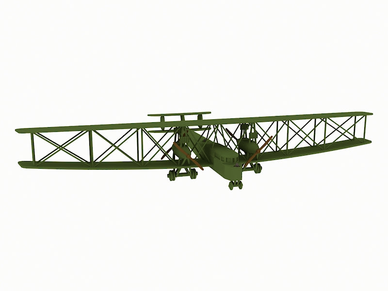 Zeppelin Staaken R.VI - WWI Bomber Planes - 1/144 Scale - wargame3d