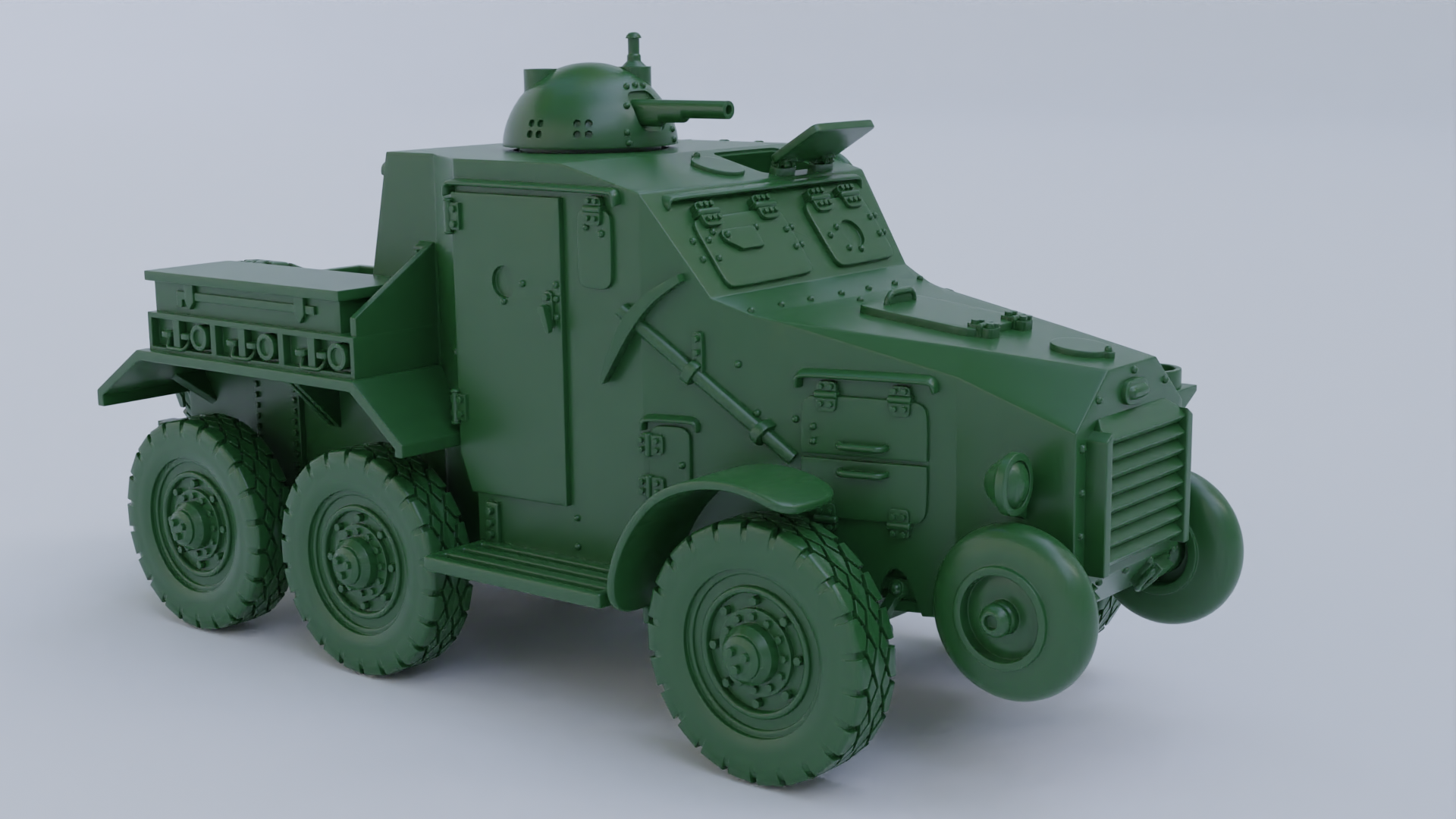 Artillery tractor Laffly s15toe - French Army -  wargame3d- 28mm Scale