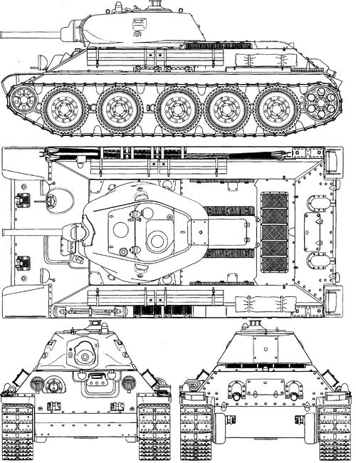 T34-76 model 1941 - Russian Army - Bolt Action - wargame3d- 28mm Scale