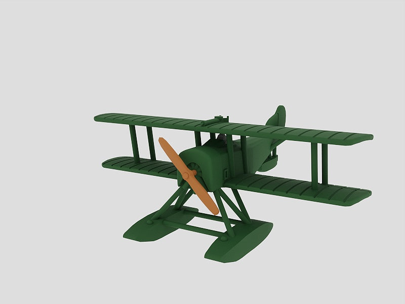 Sopwith Baby - WWI Seaplanes - 1/144 Scale - wargame3d