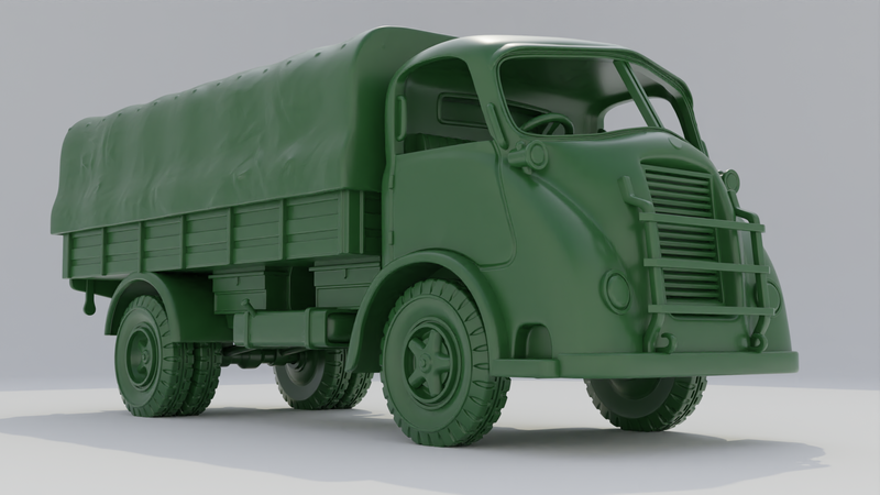 Heavy truck Alfa Romeo 800 - Italian Army - 28mm Scale - Bolt Action - wargame3d