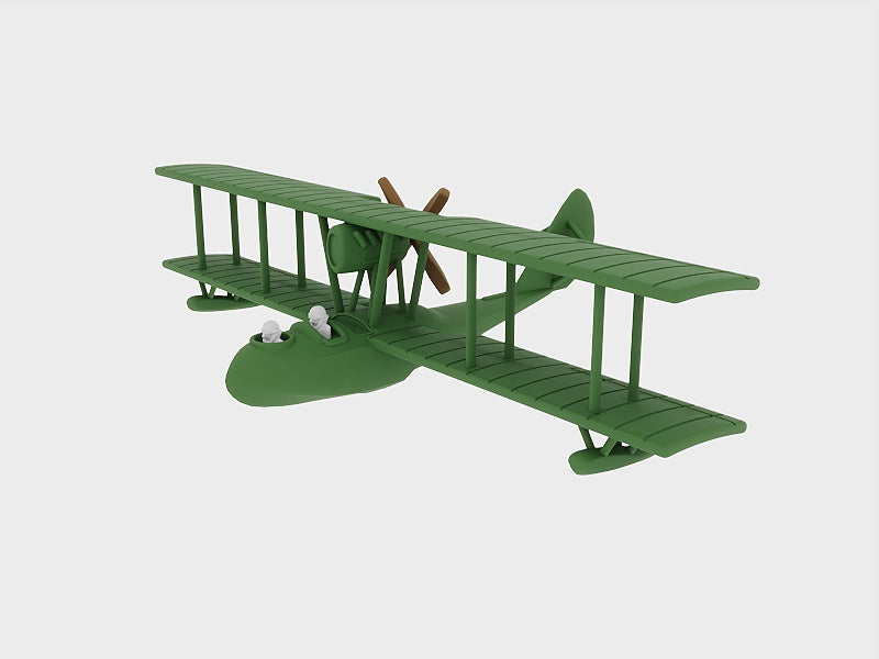 SIAI S.16 - WWI Seaplanes - 1/144 Scale - wargame3d