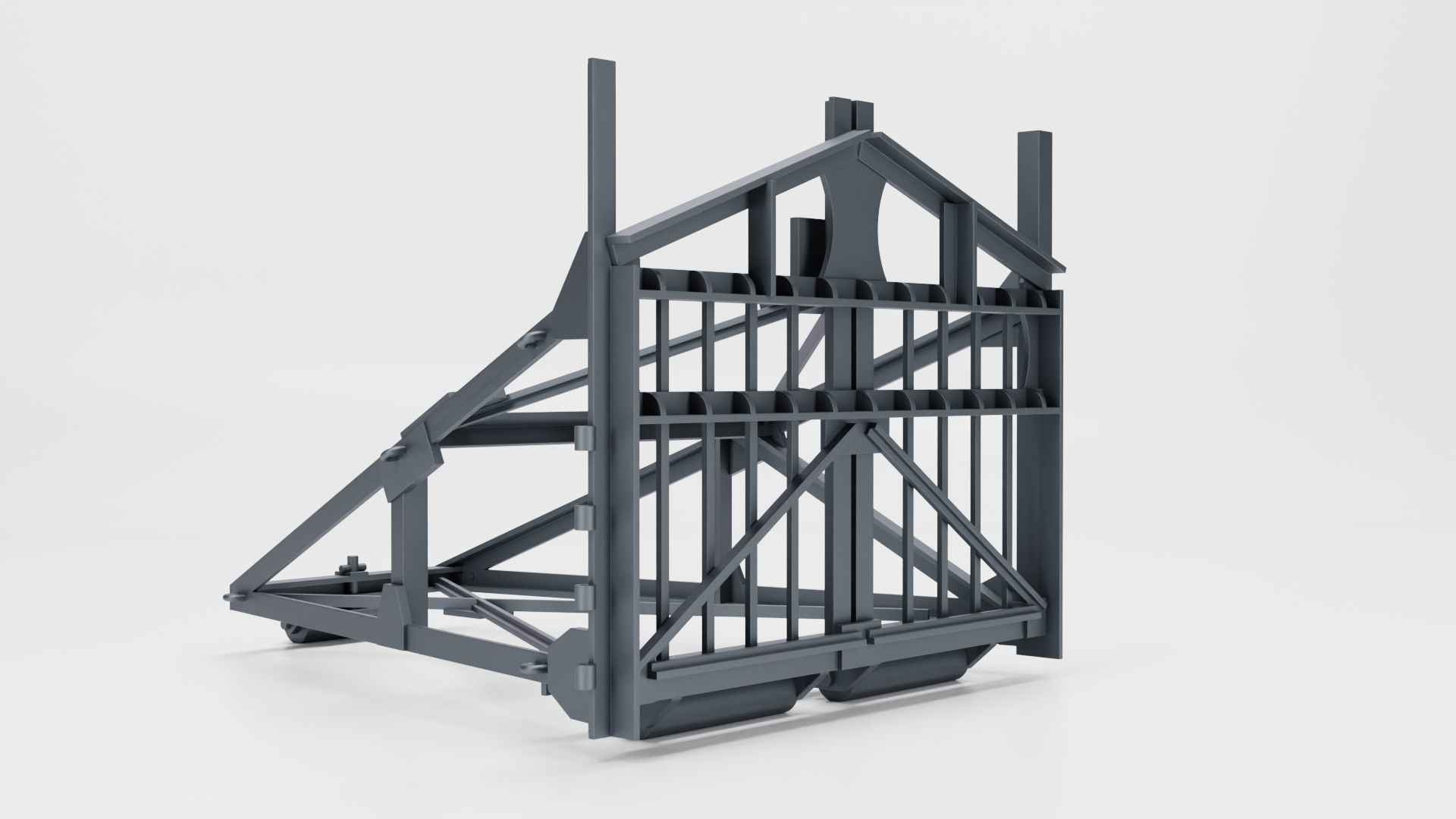 Belgian Gates - Juno Beach - 28mm Scale -  wargame3d