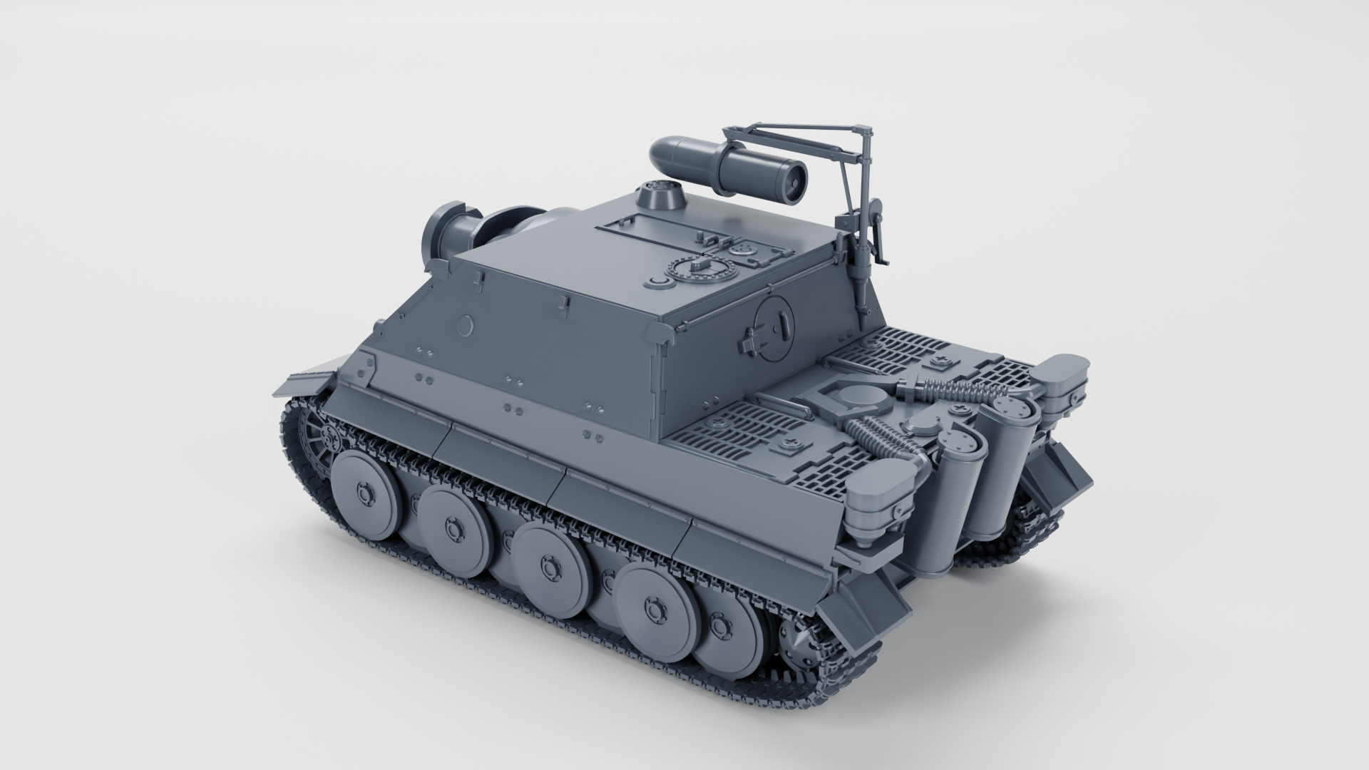 Sturmtiger - 38 cm RW61 auf Sturmmörser Tiger - German Sturmpanzer - WWII - German Army -  wargame3d - 28mm Scale
