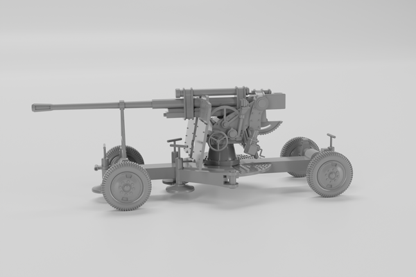 K-52 Heavy AA Gun 85mm - Russian Army - Bolt Action - wargame3d- 28mm Scale