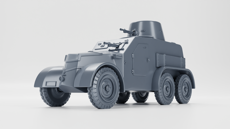 Armored car Tatra OA vz.30 - Other Nations Fighting Vehicles - 28mm Scale - Bolt Action - wargame3d