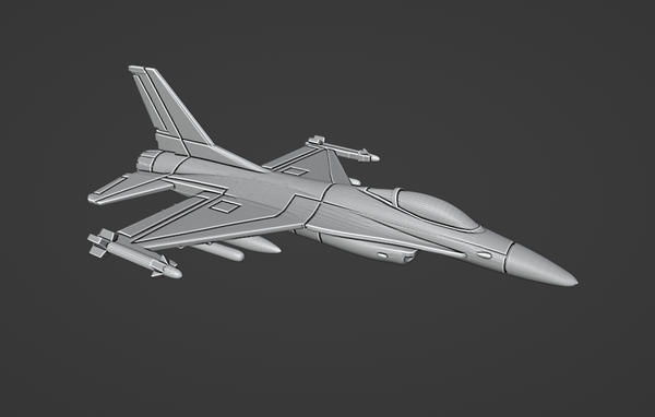 General Dynamics F-16C Fighting Falcon - Operation Desert Storm - 1/200 Scale - wargame3d