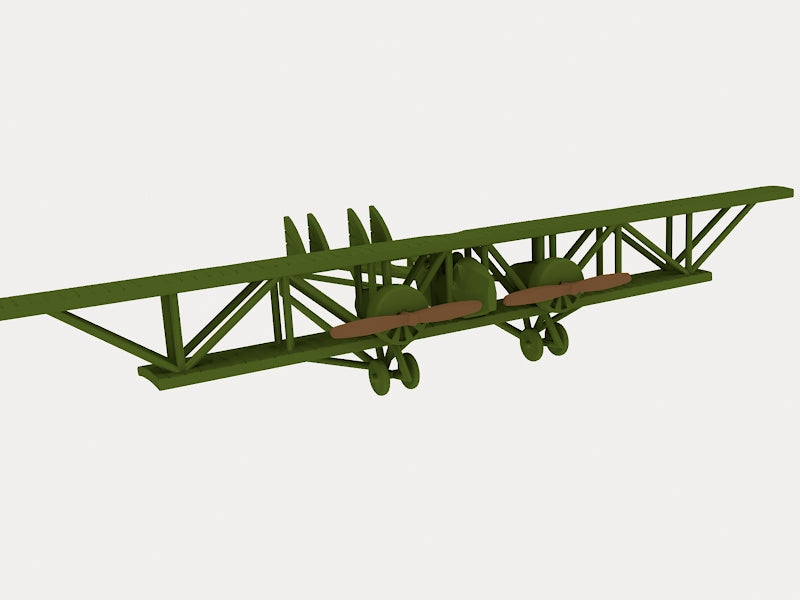 Caudron G.4 - WWI Bomber Planes - 1/144 Scale - wargame3d