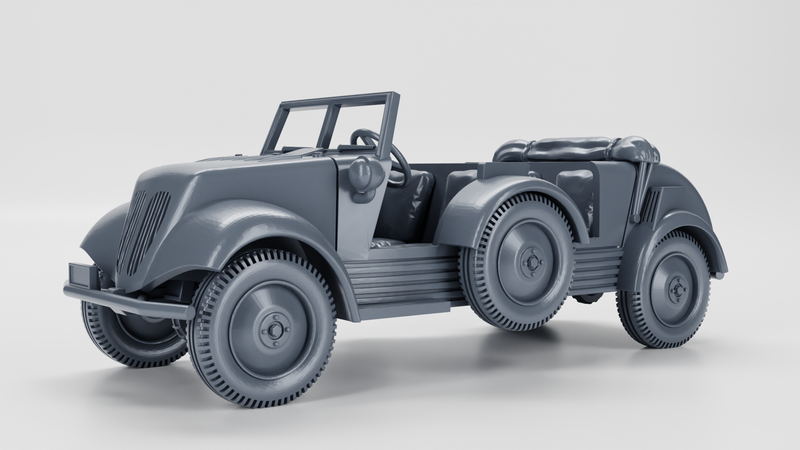 Gelandewagen Tempo G 1200 - Germany - Bolt Action - wargame3d - 28mm Scale