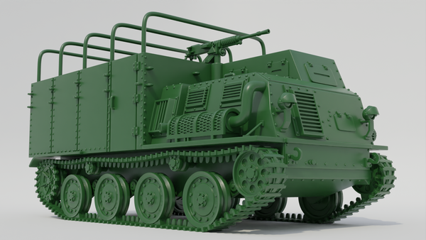 Type 1 Ho-Ki APC - Japanese Army - 28mm Scale - Bolt Action - wargame3d