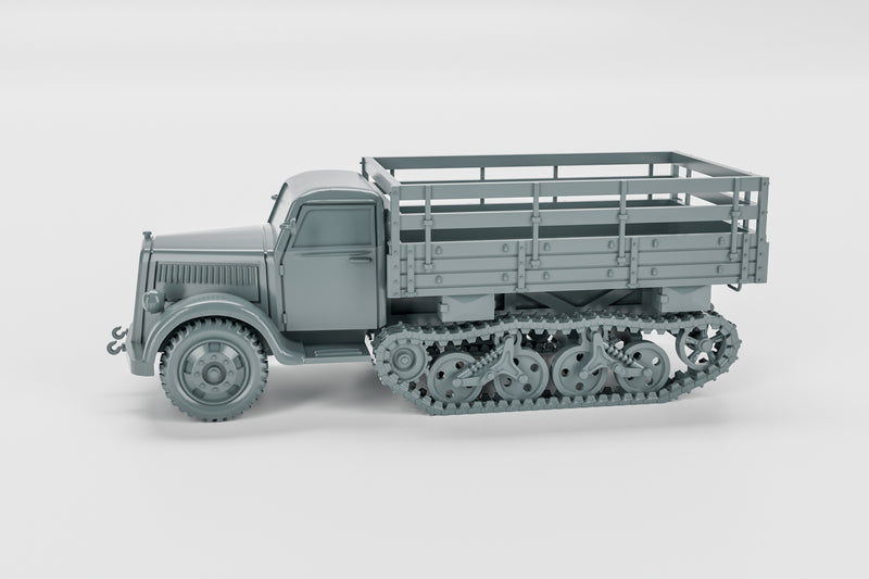 Sd.Kfz.3 Opel Maultier - German Army - 28mm Scale -  wargame3d