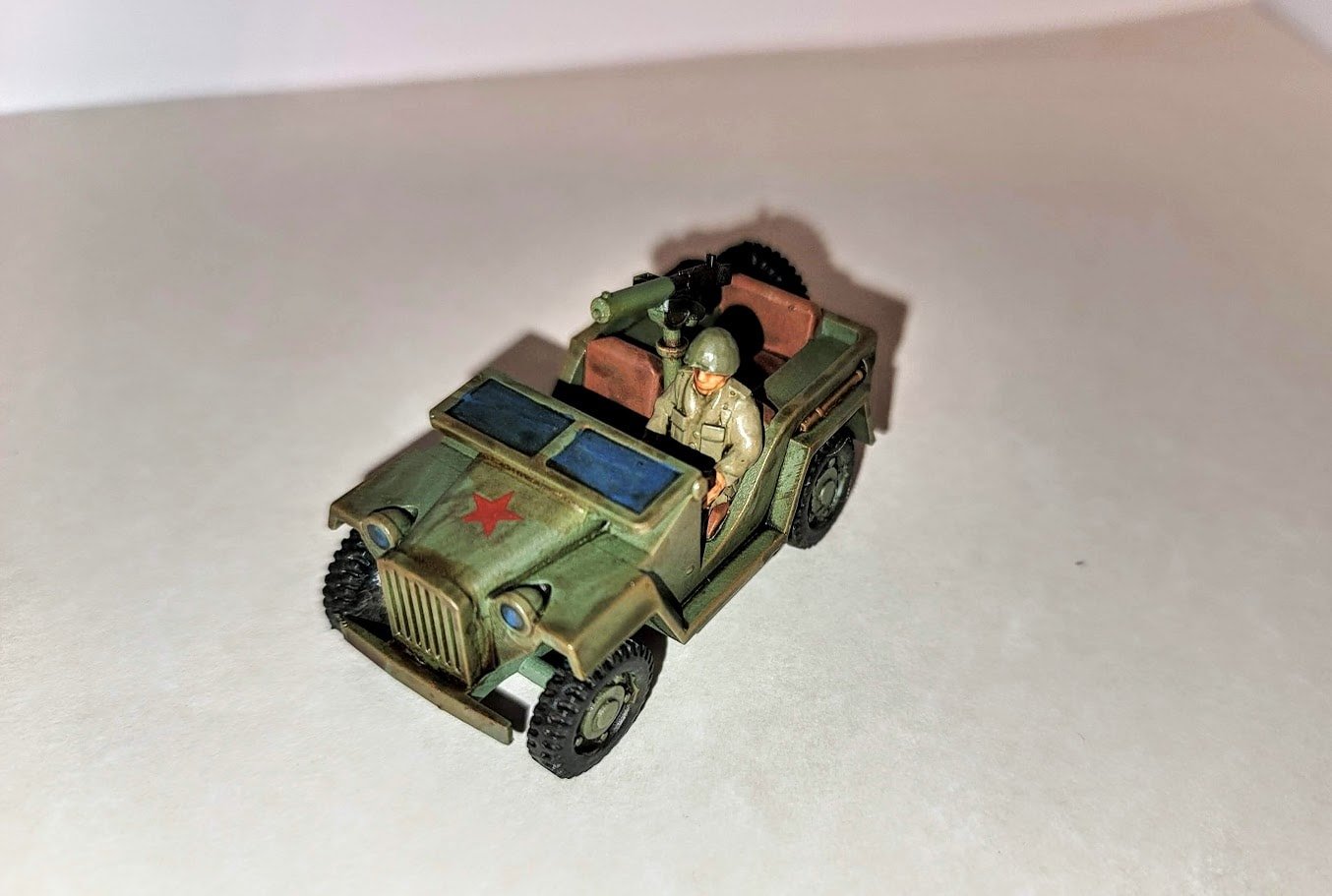 Gaz 67 Soviet - War Games And Dioramas - Historical Wargaming - 28 mm Scale