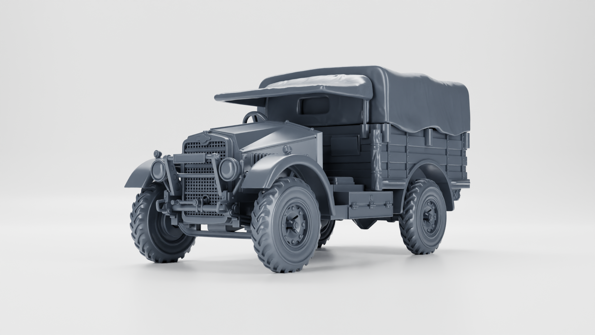 Morris CS.8 Mk.1 - Other Nations Passenger Vehicles - 28mm Scale -  wargame3d