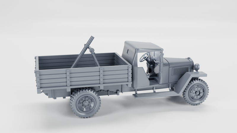 GAZ MM Light Truck - Russian Army -  wargame3d- 28mm Scale