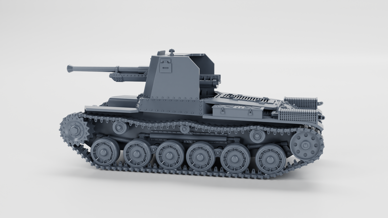 Type 1 Ho-Ni I SPG - Japanese Army - 28mm Scale -  wargame3d