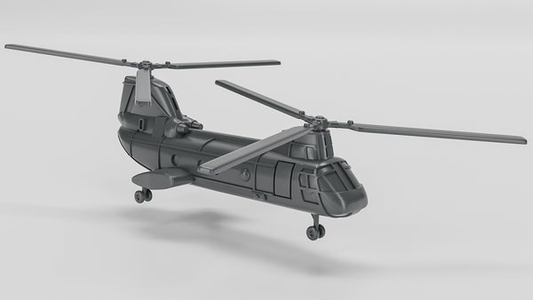 Boeing Vertol CH-46 Sea Knight - Cold War Jets and Helicopters - 1/200 Scale - wargame3d