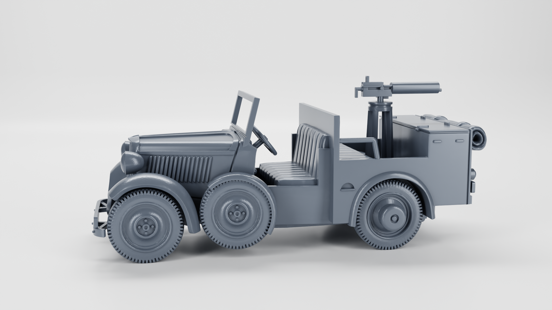 PzInz 302 - Fiat 508-518 - Polish Army - 28mm Scale -  wargame3d