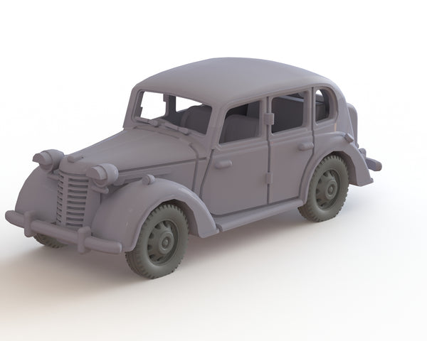 Austin 10HP - Other Nations Passenger Vehicles - 28mm Scale - Bolt Action - wargame3d