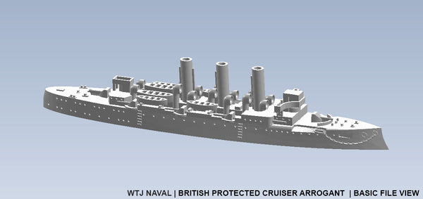 Arrogant - UK Royal Navy - Pre Dreadnought Era - Wargaming - Axis and Allies - Naval Miniature - Victory at Sea