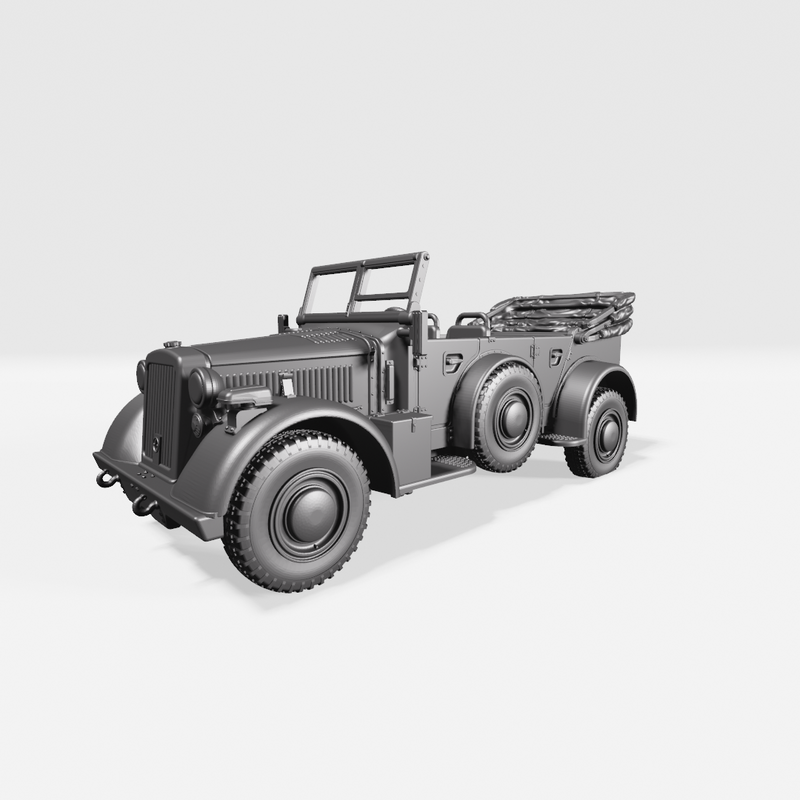 Horch 901 (Kfz.15) (Medium car) - WWII - German Army -  wargame3d - 28mm Scale