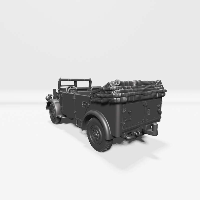 Horch 108 Type 40 (Heavy car) - WWII - German Army -  wargame3d - 28mm Scale