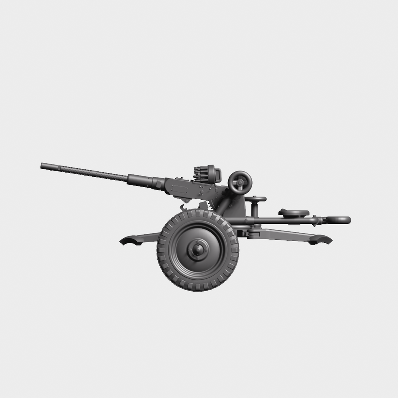 AA gun Bofors 20mm (Lvakan m40) - Other Nations Fighting Vehicles - 28mm Scale -  wargame3d