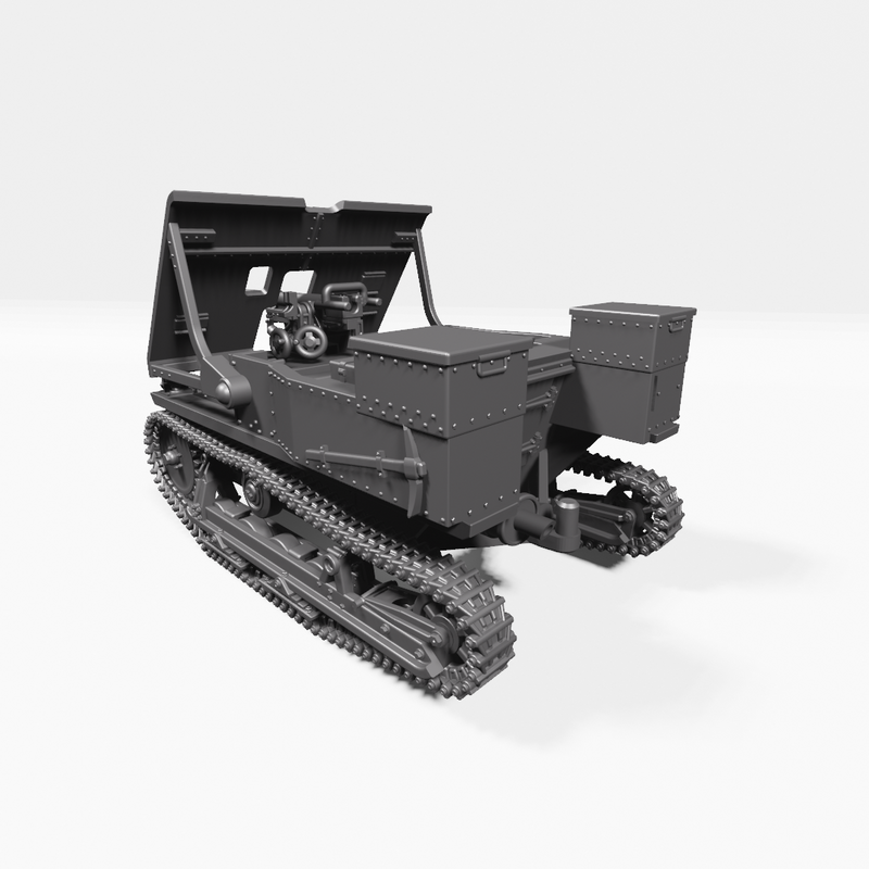 Carden-Loyd Mk.VI with 47mm Gun- Belgan Army - 28mm Scale - Bolt Action - wargame3d